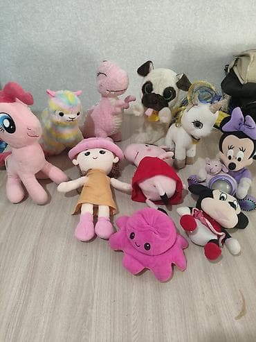Продаю мягкие игрушки 🐻🧸🐈🦄🐰. ✅От 20 до 150 с, в зависимости от