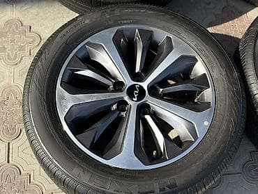 bridgeston: Колеса в сборе 225 / 55 / R 17, Лето, Б/у, Комплект, Легковые, Литые, отверстий - 5 — 6