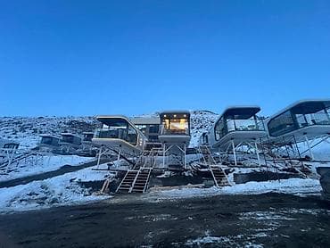 аренда гостевого дома: 🏔✨ Модульный дом-капсула 38м2 в Горнолыжке Каракола📍 🔥 Готовый — 4
