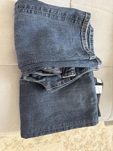 женская футболка вышиванка: Джинсы, Прямые, Средняя талия, Стрейч, S, M — 10