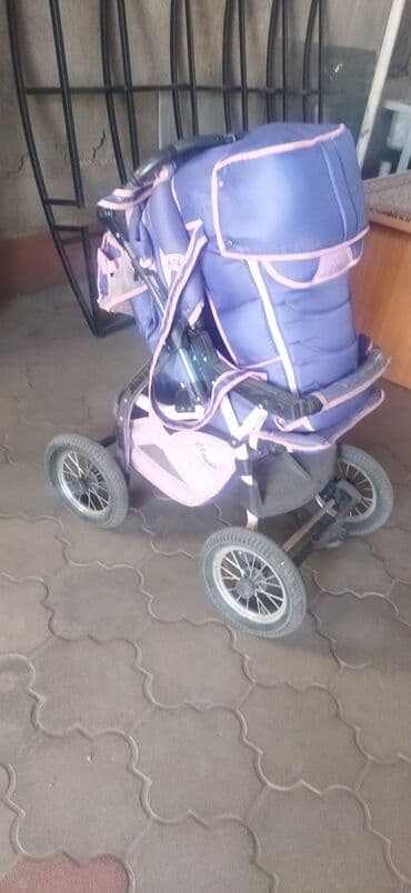 робот щенок: Коляска, цвет - Фиолетовый — 3
