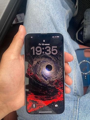 IPhone 14, Б/у, 128 ГБ, Голубой, 84 %
