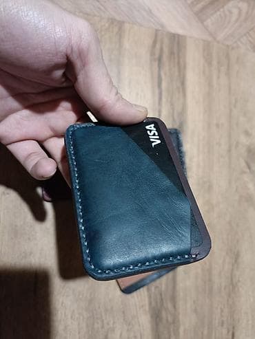 сойко золота: Картхолдер из натуральной кожи Ручная работа — 5