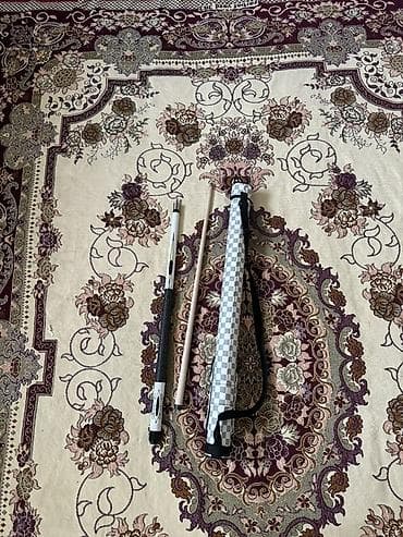 мото ролик: Бильярдный кий разборный + чехол - Кий из двух частей: турняк с — 3