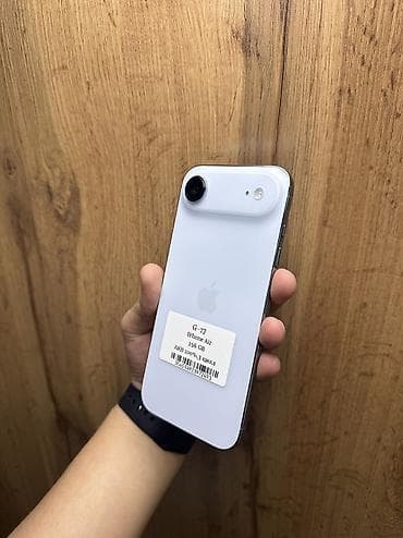 IPhone Air, Б/у, 256 ГБ, Pacific Blue, Защитное стекло, Чехол, В рассрочку, 100 %