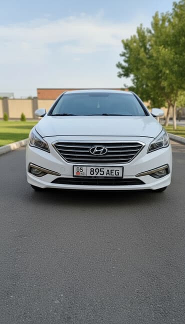 авто из кореи в наличии в бишкеке: Hyundai Sonata: 2016 г., 2 л, Автомат, Газ, Седан — 1