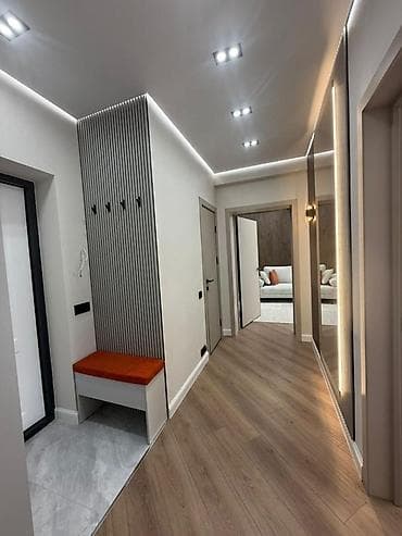 56: 2 комнаты, 56 м², Асанбай мкр Элитка, 5 этаж, Дизайнерский ремонт — 7