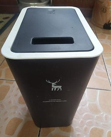 мусорные урна: Материал: Пластик, С крышкой, 10 л, В розницу — 2