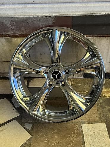 диска титан 12: Литые Диски R 20 Mercedes-Benz, Комплект, отверстий - 5, Б/у — 1