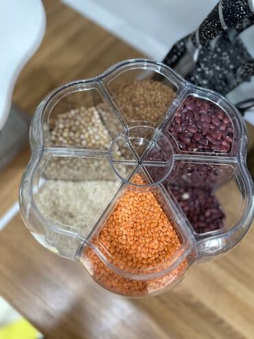 урны для пластика: Кухонный диспенсер органайзер для хранения круп. 6 отсеков плюс 1 — 2