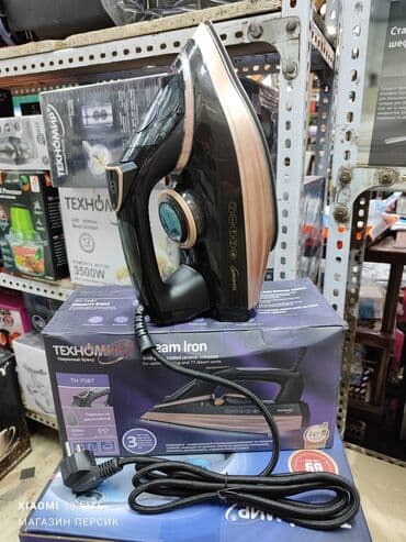 ремонт промышленных утюгов: Утюг. Техномир TH-7587 Мощность 2200Вт Резервуар для воды 400мл — 3