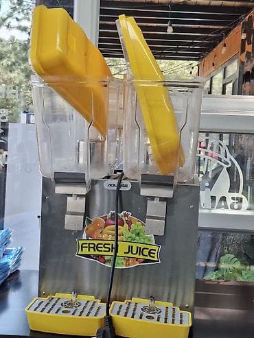мойка кафе: Новый Двухсекционный диспенсер/охладитель для напитков Fresh Juice - — 1