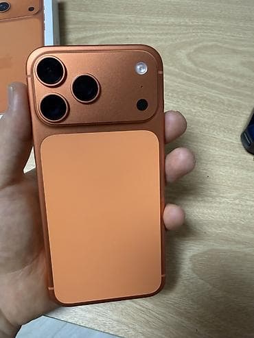 16e iphone: IPhone 17 Pro Max, 512 ГБ, Оранжевый, 100 % — 5