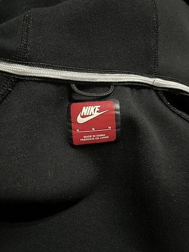 плаья: Мужская толстовка, M, Nike, Б/у, цвет - Черный — 4