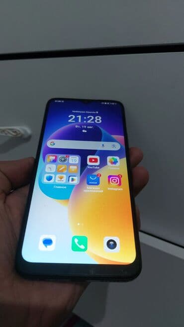 телефон кнопычный: Honor X6, Б/у, 64 ГБ, 2 SIM — 1