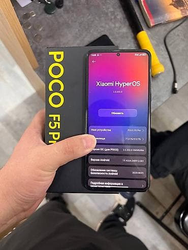 ipad 7th generation: Poco F5 Pro, Б/у, 512 ГБ, цвет - Черный, В рассрочку, 2 SIM — 1
