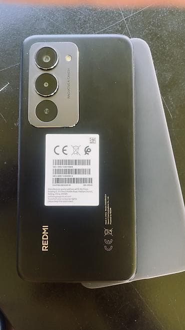 Redmi, Redmi 15 4G, Жаңы, 256 ГБ, түсү - Кара