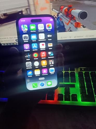galaxy buds 2 pro бишкек: IPhone 14 Pro, Колдонулган, 512 ГБ, Кара, Каптама, 100 % — 6