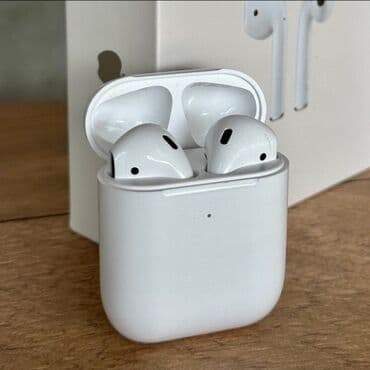 правый наушник airpods: Вкладыши, Apple, Новый, Беспроводные (Bluetooth), Классические — 1