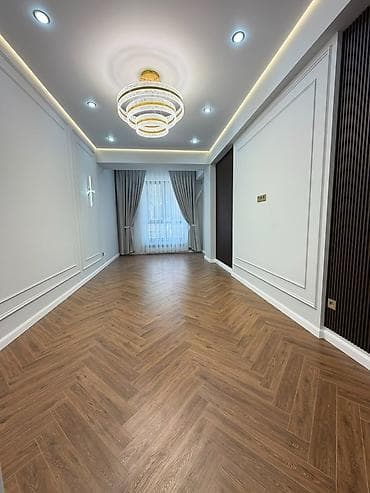 osh flat: 4 комнаты, 105 м², Асанбай мкр Элитка, 3 этаж, Евроремонт — 2