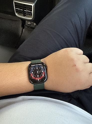 часы гесс: Apple watch s10 в идеальном состоянии, батарея 100%, наклеено — 3