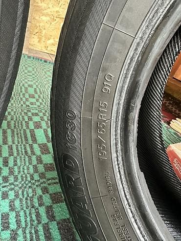 Шины 195 / 65 / R 15, Зима, Б/у, Пара, Легковые, Япония, Yokohama — 5