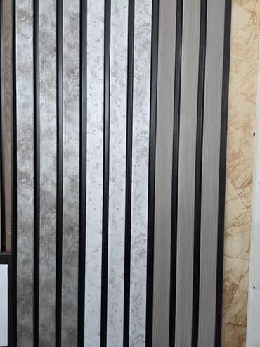 детская диван: 3 D панели, декоративная панель от 350 сомов, рейки, тв зона от 350 — 10