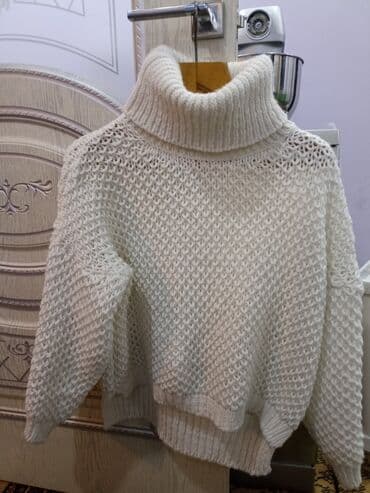 тёплая кофт кардиган: Кофта, Вязаная модель, Италия, M, L — 1