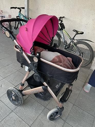 гулдоп ал: Детская коляска люлька XYL Baby - Формат: прогулочная рама с — 3