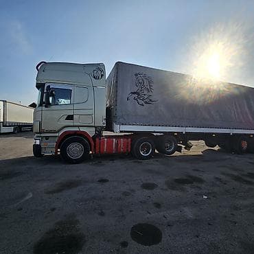 kia rio 2011: Тягач, Scania, 2008 г., Тентованный — 4