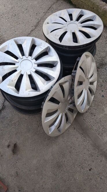 купить диски штампованные r15: Железные Диски R 15 Комплект, отверстий - 5, Б/у — 2