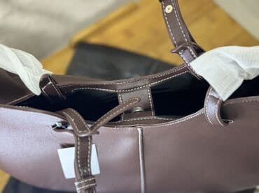 барсетка мужская кожаная ручной работы: Классическая сумка, Корея, Материал: Экокожа, Винтажный стиль, Водонепроницаемость, Застежка на молнии, Женские, Новый — 13