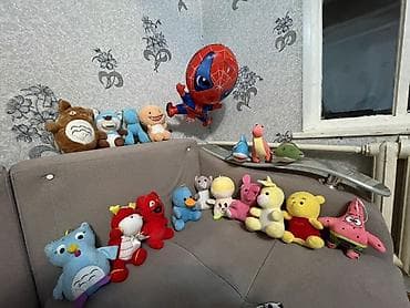 toy: Плюшевые и мягкие игрушки – набор. Состав набора (по фото): - — 2