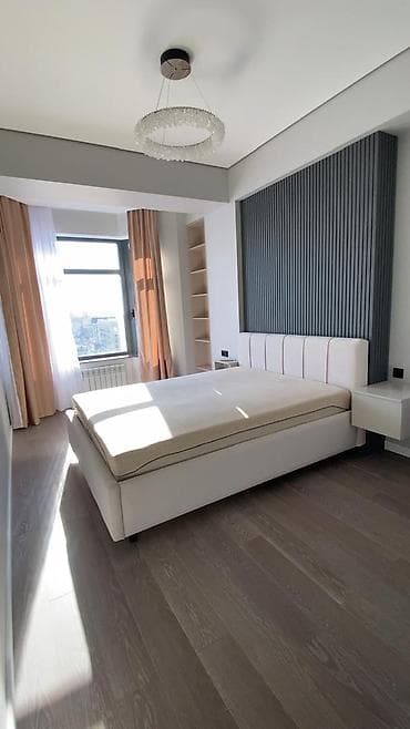 3 комнаты, 83 м², Элитка, Ак-Кеме (старый аэропорт) Элитка, 12 этаж, Дизайнерский ремонт