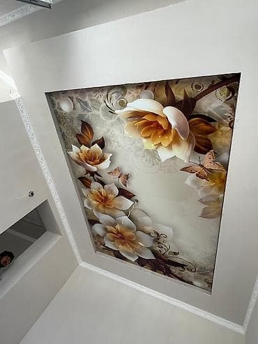 hyper x: Натяжной потолок Глянцевое, Матовое, 3D потолки Монтаж, Гарантия, Демонтаж — 7