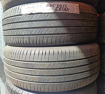 резина hankook: Шины 225 / 60 / R 16, Лето, Б/у, Пара, Легковые, Корея, Hankook — 1