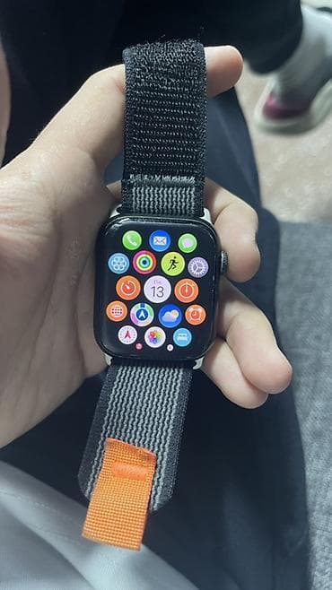 garmin 7x: Смарт‑часы Apple Watch 7 45мм, цвет корпуса — тёмно‑зелёный. Экран — — 5