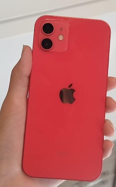 Смартфон Apple iPhone в красном цвете (PRODUCT RED). Основные at lalafo.kg Смартфон Apple iPhone в красном цвете (PRODUCT RED). Основные