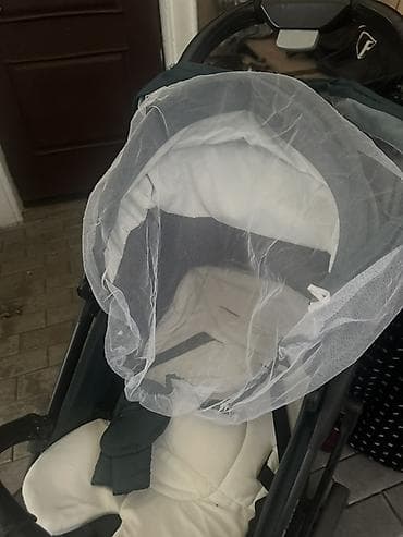 soft shell: Коляска, Другой бренд, цвет - Черный, Б/у, Самовывоз — 2