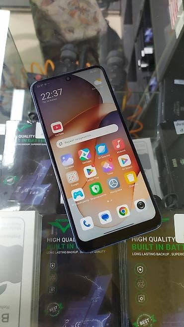 redmi note 8s: Redmi, Redmi Note 12, Б/у, 128 ГБ, цвет - Голубой, 2 SIM — 1
