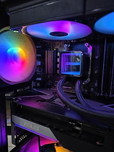 7700 xt: Компьютер, ядер - 6, ОЗУ 16 ГБ, Игровой, Новый, AMD Ryzen 5, AMD Radeon RX 6700 XT, SSD — 3