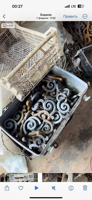 Дом и сад: Декоративные литые элементы из металла для ковки и отделки - — 8