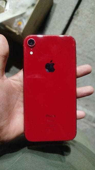 Техника и электроника: IPhone XR, цвет PRODUCT(RED) - Экран Liquid Retina (IPS), True Tone — 1