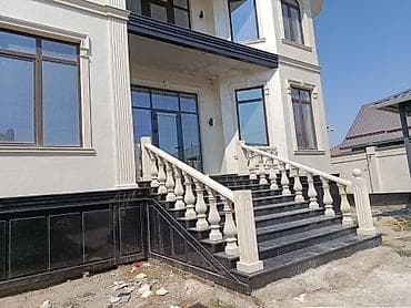 мрамор: Облицовка фасада и крыльца натуральным камнем (гранит) Описание: - — 8