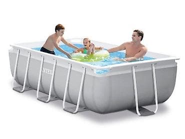 Спорт и хобби: Каркасный бассейн Intex Prism Frame 300х175х80 см + фильтр-насос 2006 — 2