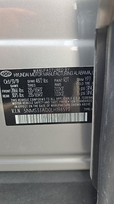 1az fe: Hyundai Santa Fe: 2019 г., 2.4 л, Автомат, Бензин, Кроссовер — 2