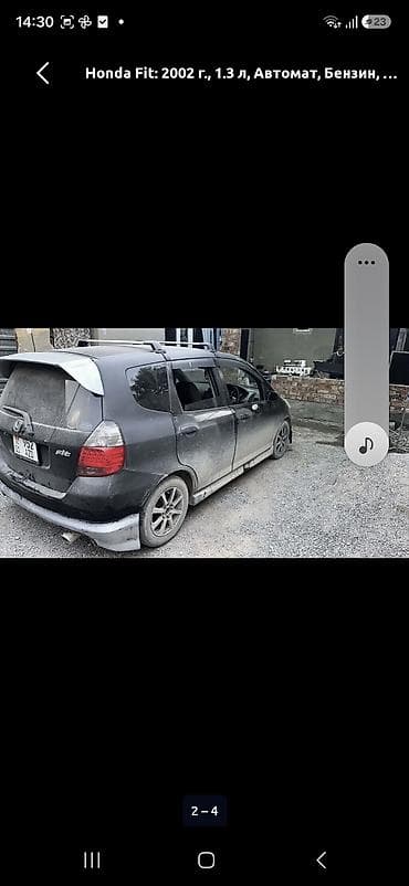 салон на фит: Honda Fit: 2002 г., 1.3 л, Вариатор, Хэтчбэк — 2