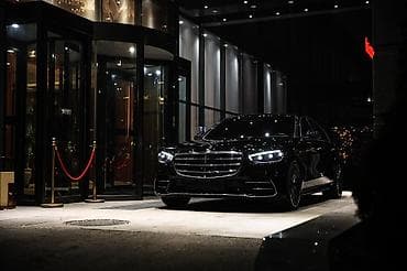 аренда автомобиля matiz: Мерседес W223 S580 Long 2021 года. Услуги трансфера по городу Бишкек — 2