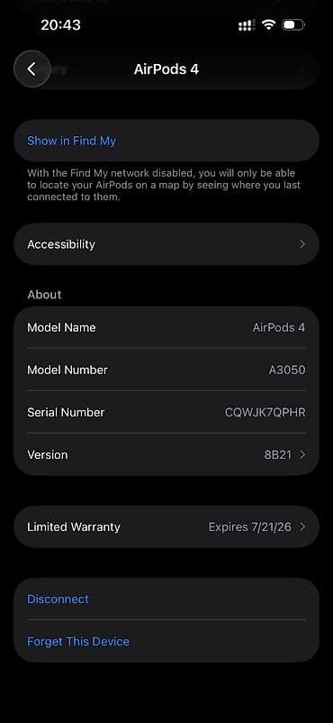 Динамики и колонки: Airpods 4 оригинал Носились в чехле состояние хорошее Покупались в — 6