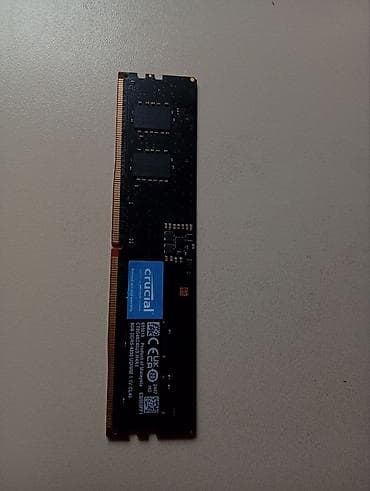 nvidia 1060: Оперативная память, Б/у, Crucial, 8 ГБ, DDR5, 4800 МГц, Для ПК — 1